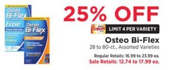 ShopRite Osteo bi-flex offer