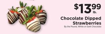 ShopRite Chocolate dipped strawberries offer