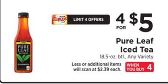 ShopRite Iced tea offer