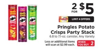 ShopRite Potato crisps party stack offer