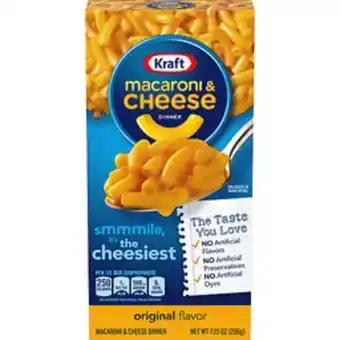 Al's Supermarket Kraft macaroni & cheese original offer