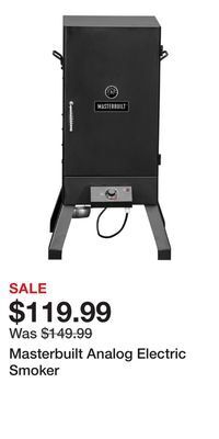 Cabela's Masterbuilt analog electric smoker offer