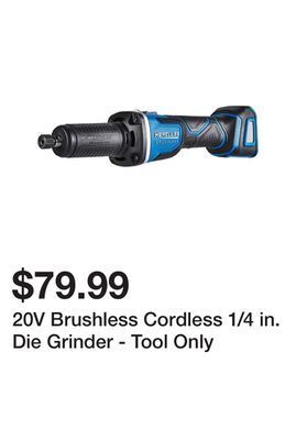 Harbor Freight Tools 20v brushless cordless 1/4 in. die grinder - tool only offer