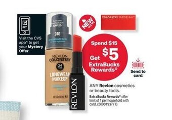 CVS ANY Revlon cosmetics offer