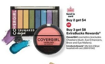 CVS CoverGirl cosmetics offer