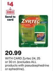 CVS ZYRTEC offer