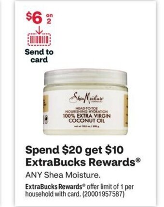 CVS Any Shea Moisture offer