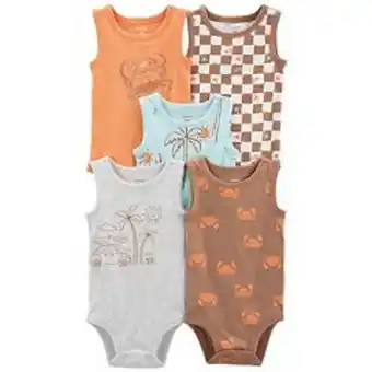 Kohl's Baby carter's 5-pack tank bodysuits offer