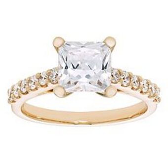 Kohl's Evergreen diamonds 14k gold 1 3/8 carat t.w. igl certified princess cut lab-grown diamond ring offer