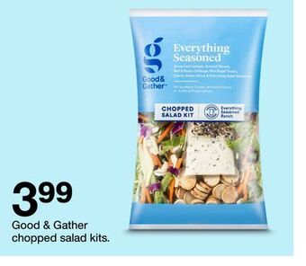 Target Good & gather chopped salad kits offer