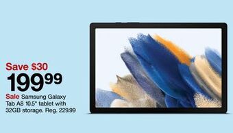 Target Samsung galaxy tab a8 10.5 tablet with 32gb storage. offer