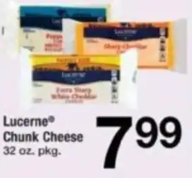 ACME Lucerne Chunk Cheese 32 oz offer