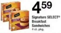 ACME Breakfast Sandwiches offer