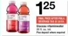 ACME Vitamin Water 20 oz offer