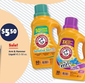 Family Dollar Arm & hammer liquid offer
