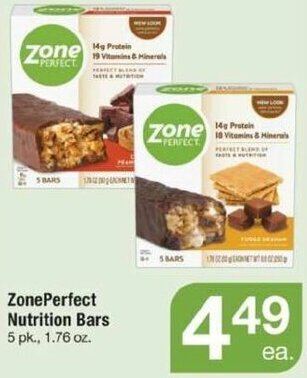 ACME ZonePerfect Nutrition Bars offer