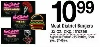 ACME Meat District Burgers 32 oz offer