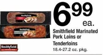 ACME Smithfield Marinated Pork Loins Or Tenderloins offer