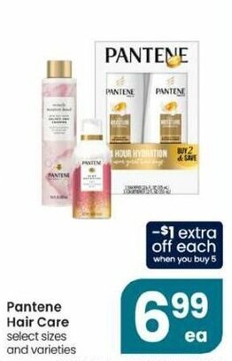 Albertsons Pantene Hair Care offer