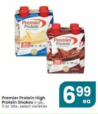 Albertsons Premiere Protein High Protein Shakes 11 oz offer
