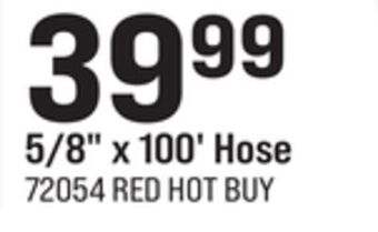Ace Hardware Ace 5/8 x 100' hose offer