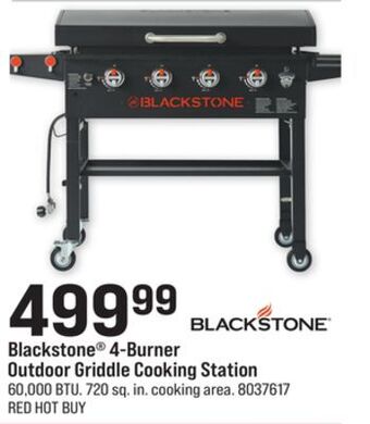 Ace Hardware Blackstone® 4-burner outdoor griddle cooking station offer