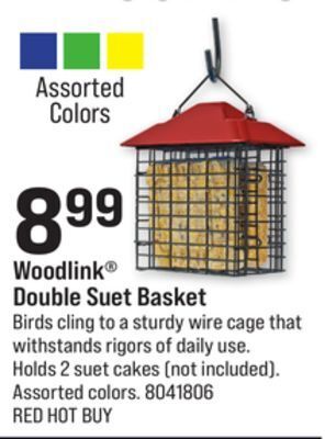 Ace Hardware Woodlink® double suet basket offer
