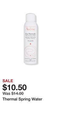 Ulta Beauty Thermal spring water offer