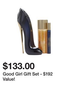 Belk Good girl gift set - $192 value! offer