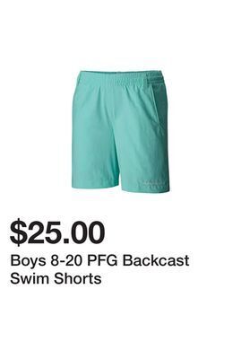 Belk Boys 8-20 pfg backcast swim shorts offer