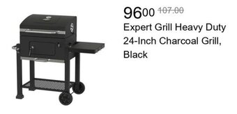 Walmart Expert Grill Heavy Duty 24-Inch Charcoal Grill, Black offer