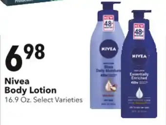 Coborn's Nivea Body Lotion 16.9 Oz. Select Varieties offer