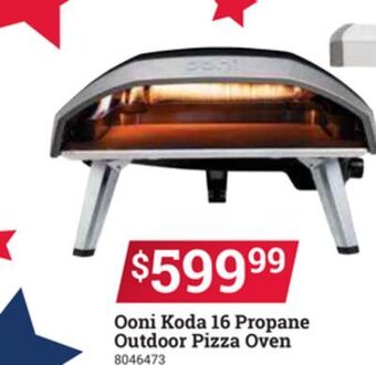 Ace Hardware Ooni koda 16 propane outdoor pizza oven offer