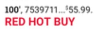 Ace Hardware Zero-g 100' garden hose offer