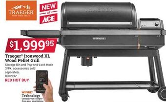 Ace Hardware Traeger ironwood xl wood pellet grill offer
