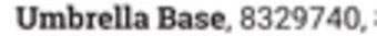 Ace Hardware Umbrella base offer
