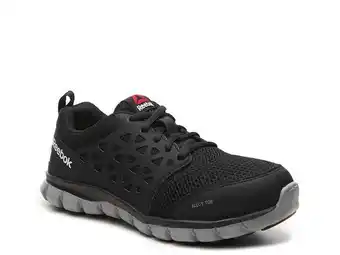 DSW Sublite cushion alloy toe work shoe offer