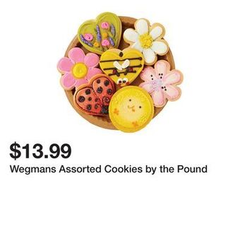 Wegmans Wegmans assorted cookies by the pound offer