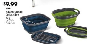 Aldi Adventuridge Collapsible Tub or Dish Drainer offer