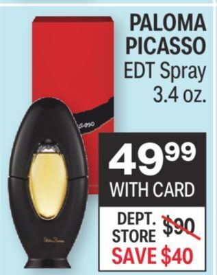 CVS Paloma picasso edt spray 3.4 oz. offer