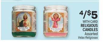 CVS Religious candles assorted offer