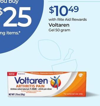 Rite Aid Voltaren offer