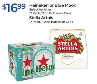 Rite Aid Heineken or blue moon, stella artois offer