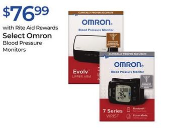 Rite Aid Select omron offer