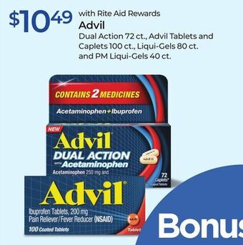 Rite Aid Advil offer