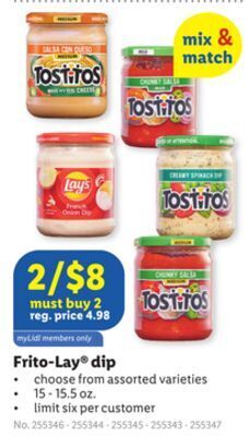 Lidl Frito-lay® dip offer