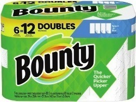 Kroger Bounty paper towels offer