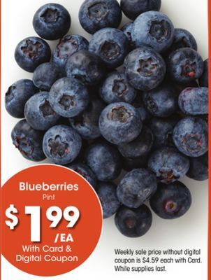 Kroger Blueberries offer