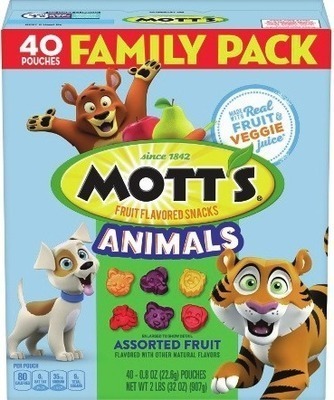 Kroger Mott's fruit snacks offer