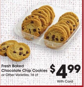 Kroger Fresh baked chocolate chip cookies offer